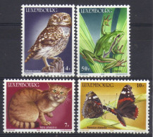 Luxemburg 1985 Fauna Y.T. 1083/1086 ** - Unused Stamps