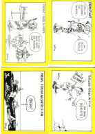 A480 - 5 Cartoline Tratte Da Vignette Di Vauro - Manifesto 1988 - - Cómics