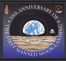 Solomon Islands 1999 30th Anniversary Of First Manned Moon Landing MS MNH (SG MS940) - Solomoneilanden (1978-...)