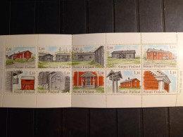 FINLAND - FARMHOUSES, Traditional Architecture Booklet 1979 MNH - Ongebruikt