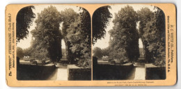 Stereo-Fotografie H. C. White Co., North Bennington, Ansicht Frederiksborg, In The Royla Park, Denmark  - Stereoscopio