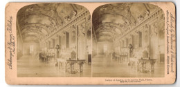 Stereo-Fotografie Strohmeyer & Wyman, Washington, Ansicht Paris, Innenansicht Des Louvre  - Stereoscopio