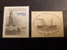 FINLAND - NORDIA Nordic Stamp Show Issues 1981 & 1985 MNH - Unused Stamps