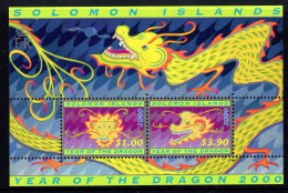 Solomon Islands 2000 Chines New Year - Year Of The Dragon MS MNH (SG MS968) - Solomoneilanden (1978-...)