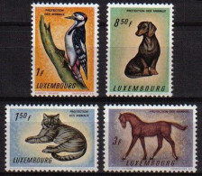 Luxemburg 1961 Fauna  Y.T. 595/598 ** - Nuevos