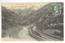 66/ CPA - Villefranche De Conflent - Route De Mont Louis, Usine Electrique - Otros & Sin Clasificación