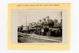 Photo Locomotive PLM 230 C 002 Gare Paris Seine 75 Sud Est France Cheminot Loco Motrice Vapeur Lyon Méditerranée 230C - Trains