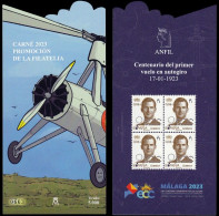 ESPAGNE SPANIEN SPAIN ESPAÑA 2023 PHILATELY PROMOTION CARNET (MÁLAGA) PRINTED OF ONLY COPIES 5000 EJEMPLARES SOLO - Ongebruikt