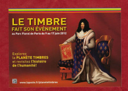 Louis XIV Timbre Monarque, Entier Postal - Altri & Non Classificati