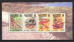 Solomon Islands 2001 Chinese New Year - Year Of The Snake MS MNH (SG MS995) - Solomoneilanden (1978-...)
