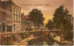Utrecht, Oude Gracht W.Z. Jansbrug - Utrecht