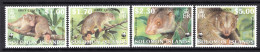 Solomon Islands 2002 Endangered Species - Grey Cuscus Set MNH (SG 1003-1006) - Solomoneilanden (1978-...)