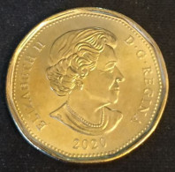 RARE - CANADA - 1 DOLLAR 2020 - Elizabeth II - 4ième Effigie - Micro-gravure Au Laser - KM 1255 - SPL - Canada