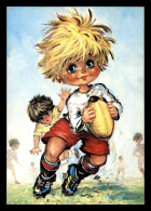 ILLUSTRATEURS - MICHEL THOMAS - GAMINS - RUGBYMAN - Thomas