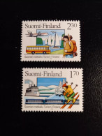 FINLAND - TOURISM & Transport Set 1987 MNH - Unused Stamps