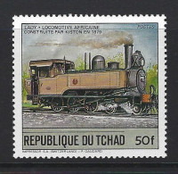 A06 - Chad - 1984 - SG 1063 MNH - Lady African Locomotive By Kiston - Treinen