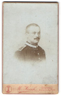 Fotografie M. Hirsch, Spandau, Breite-Str. 26-28, Soldat Mit Schnauzbart In Uniform  - Anonymous Persons