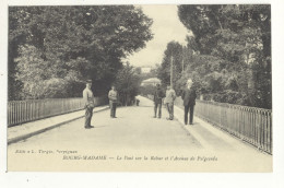 66/ CPA A - Bourg Madame - Pont Sur La Rabur Et Avenue De Puigcerda - Other & Unclassified