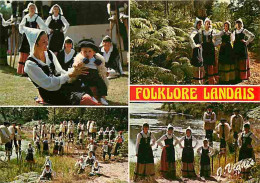 Folklore - Costumes - Landes - Multivues - Groupe Folklorique Lous Pastous Seignossais - Voir Scans Recto Verso - Costumi