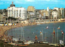 85 - Les Sables D'Olonne - La Plage - Le Remblai Et La Base Des Dériveurs Et Planches à Voile - Voiles - Bateaux - CPM - - Sables D'Olonne