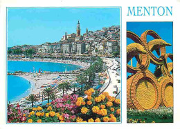 06 - Menton - Fete Du Citron - Multivues - CPM - Voir Scans Recto-Verso - Menton