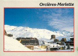 05 - Orcières Merlette - Vue Générale - Hiver - Neige - CPM - Voir Scans Recto-Verso - Orcieres