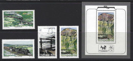 A06 - Transkei - 198 - SG 230/233 MNH - Railway Trains And Landscapes - Treni