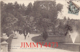 CPA - RENNES En 1918 - Le Nouveau Jardin Des Plantes - Le Jet D'eau Et La Cascade - N°1099 - Edit. Rousselière - Rennes