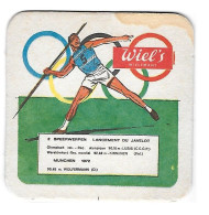 254a Brij. Wielemans Ceupens Brussel 1972 Olymp. Spelen Munchen Met Naam Winnaar Nr 2 - Sous-bocks