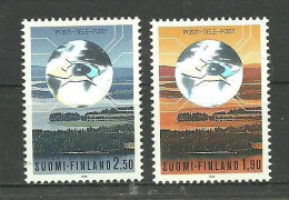 FINLAND - HOLOGRAMS Post & Telecom Set 1990 MNH - Nuovi