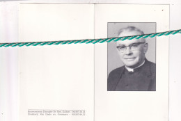 Priester Frans Poecks, Overmere 1911, Gent 1994. Munte,Sint-Amandsberg,Bellem,Ekkergem,Sint-Niklaas,Gentbrugge. Foto - Obituary Notices