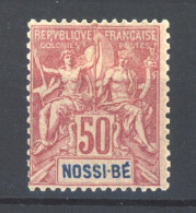 Nossi-Bé  :  Yv  37  *                ,     N2 - Unused Stamps