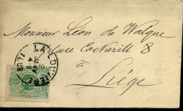 Kleine Envelop / Petite Enveloppe Met N° 45 - 1869-1888 Lying Lion