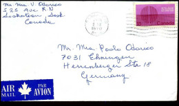 Canada - Cover To Ehningen, Germany - Cartas & Documentos