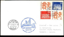 Switzerland - Cover To Montreal - Lettres & Documents
