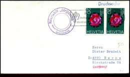 Switzerland - Cover To Herne, Germany - Briefe U. Dokumente