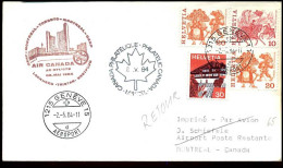 Switzerland - Cover To Montreal (and Back) - Lettres & Documents