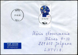 Finland - Cover To Jelgava, Latvia - Covers & Documents