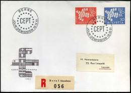 Switzerland - FDC - Europa CEPT 1961 - FDC