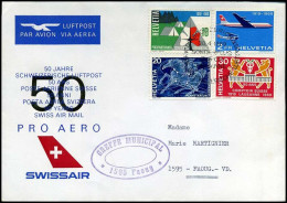 Switzerland - FDC - 50 Jahre Schweizerische Luftpost - FDC