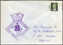 Great-Britain - Cover To Beveren, Belgium - Herald - Storia Postale