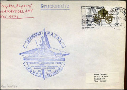 Deutschland - Cover To Ahlen - Fregatte "Augsburg" - Briefe U. Dokumente