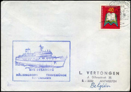 Deutschland - Cover To Antwerp, Belgium - M/S Sveaborg - Briefe U. Dokumente