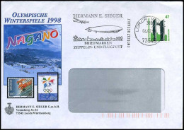 Deutschland - Cover - Olympische Winterspiele 1998 - Covers & Documents