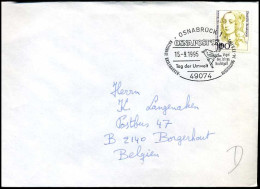 Bundespost - Cover To Borgerhout, Belgium - Covers & Documents