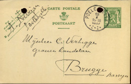Postkaart -  Van Poelcapellen Naar Brugge - Tarjetas 1934-1951