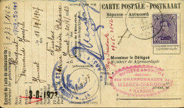 Carte Postal / Postkaart, Demande D'affiliation à La Caisse De Retraite / Aanvraag Tot Aansl. Bij De Lijfrentekas - 1915-1920 Albert I