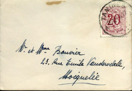 Kleine Envelop / Petite Enveloppe Met N° 851 - 1951-1975 Lion Héraldique