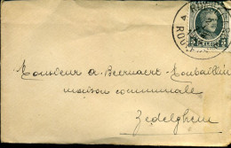 Kleine Envelop / Petite Enveloppe Met N° 192 - 1922-1927 Houyoux