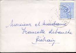 Kleine Envelop / Petite Enveloppe Met N° 854 - 1951-1975 Lion Héraldique